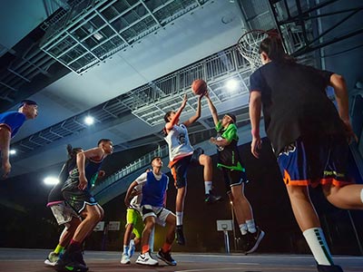 NBA猛龙队vs 勇士队